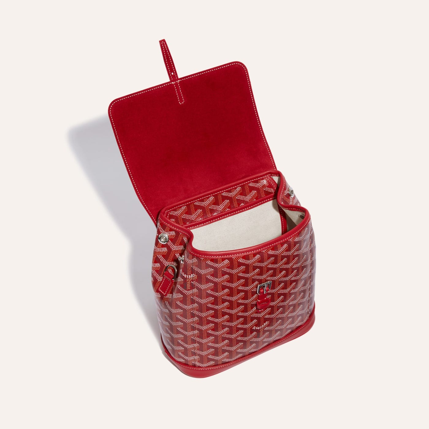 Goyard Alpin Mini Backpack Red - Image 5
